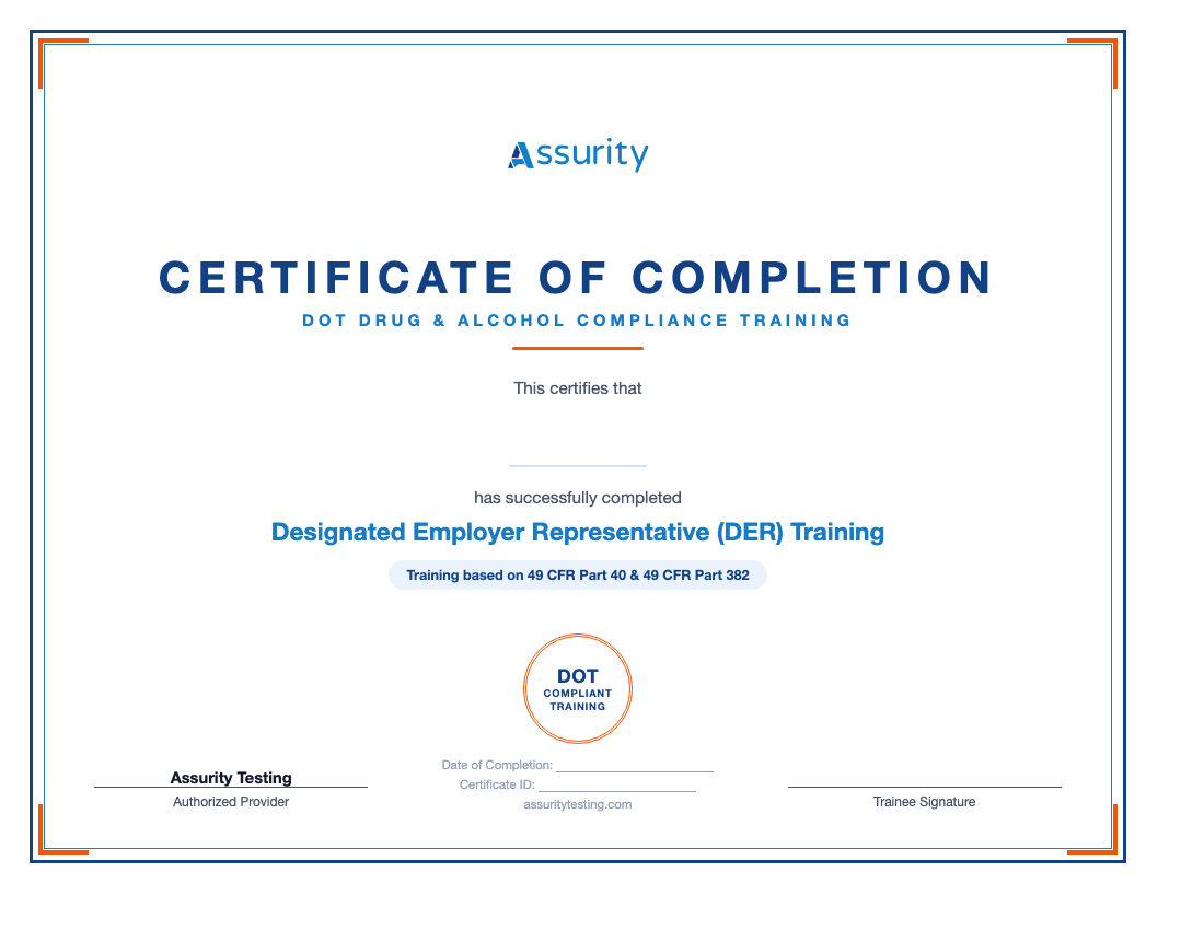 DER certificate sample