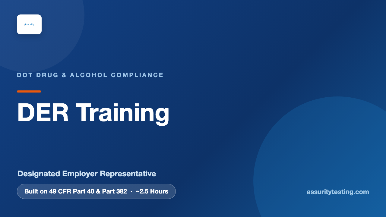 DER Training course